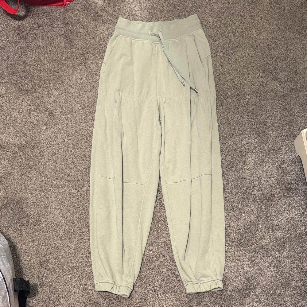 Light Green lululemon joggers